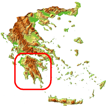 Zomervakantie offroad Peloponnesos